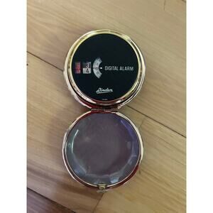 Vintage 1950s Linden Travel Alarm Digital Clock #1526